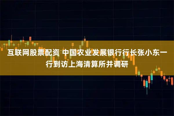 互联网股票配资 中国农业发展银行行长张小东一行到访上海清算所并调研